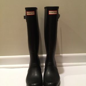 Hunter Women’s original tall matte boots